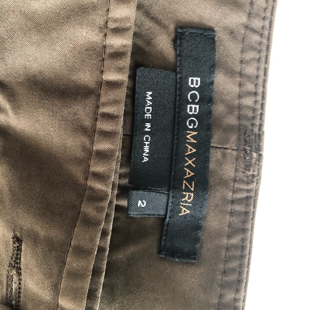 Bcbg - Olive green pants - Picture 3 of 4